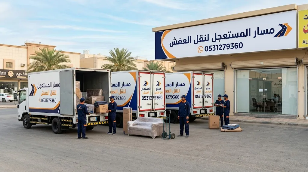 فريق مسار المستعجل لنقل العفش داخل القصيم